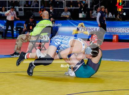 Thumbnail 1 in 2022 NYSPHSAA Wrestling Championships - Semi Finals photogallery.