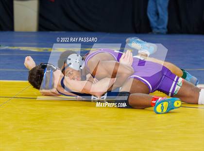 Thumbnail 2 in 2022 NYSPHSAA Wrestling Championships - Semi Finals photogallery.