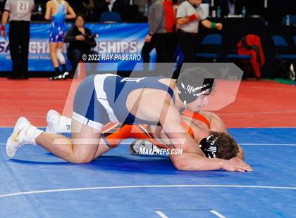 Thumbnail 2 in 2022 NYSPHSAA Wrestling Championships - Semi Finals photogallery.