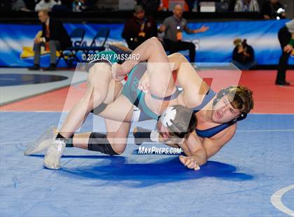 Thumbnail 2 in 2022 NYSPHSAA Wrestling Championships - Semi Finals photogallery.