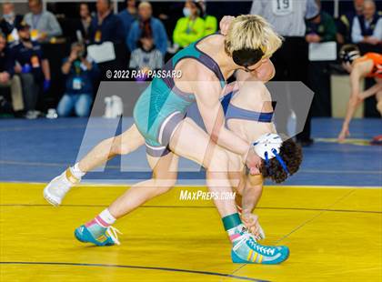 Thumbnail 1 in 2022 NYSPHSAA Wrestling Championships - Semi Finals photogallery.