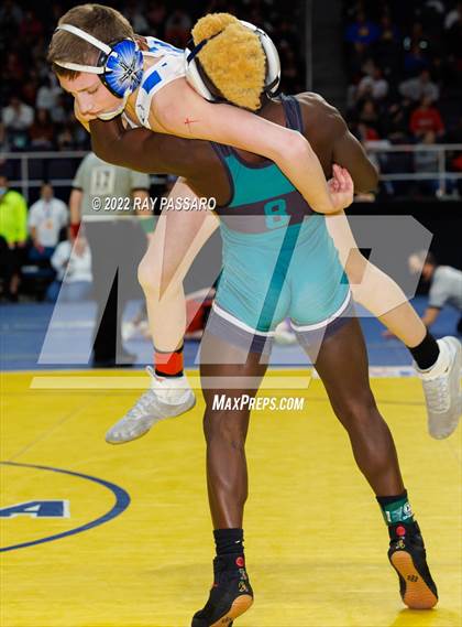 Thumbnail 2 in 2022 NYSPHSAA Wrestling Championships - Semi Finals photogallery.