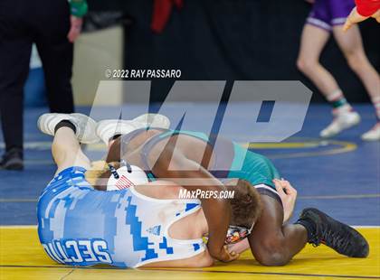 Thumbnail 1 in 2022 NYSPHSAA Wrestling Championships - Semi Finals photogallery.