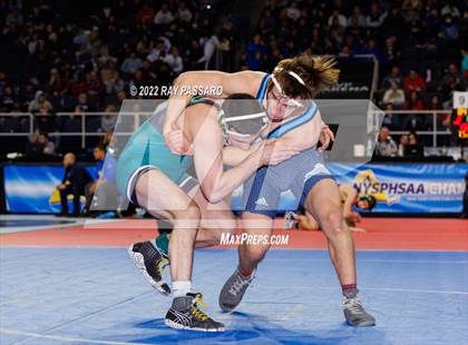 Thumbnail 1 in 2022 NYSPHSAA Wrestling Championships - Semi Finals photogallery.