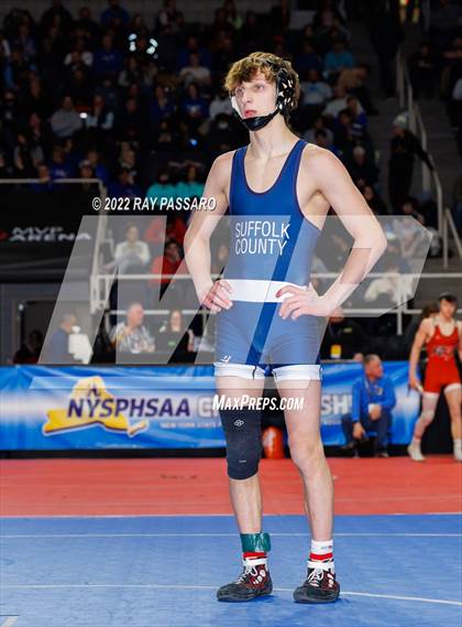 Thumbnail 1 in 2022 NYSPHSAA Wrestling Championships - Semi Finals photogallery.