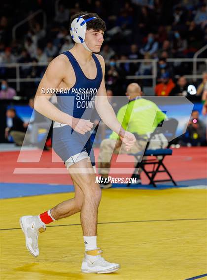 Thumbnail 1 in 2022 NYSPHSAA Wrestling Championships - Semi Finals photogallery.