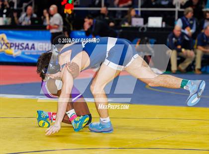 Thumbnail 2 in 2022 NYSPHSAA Wrestling Championships - Semi Finals photogallery.