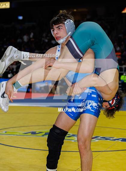Thumbnail 2 in 2022 NYSPHSAA Wrestling Championships - Semi Finals photogallery.