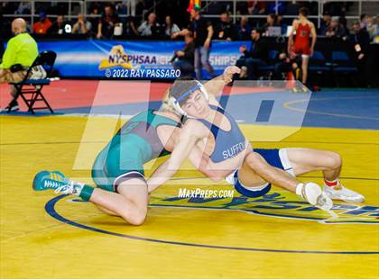 Thumbnail 2 in 2022 NYSPHSAA Wrestling Championships - Semi Finals photogallery.