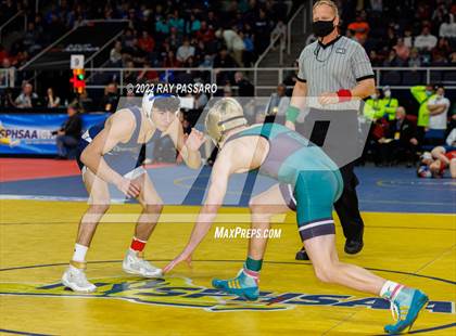Thumbnail 2 in 2022 NYSPHSAA Wrestling Championships - Semi Finals photogallery.