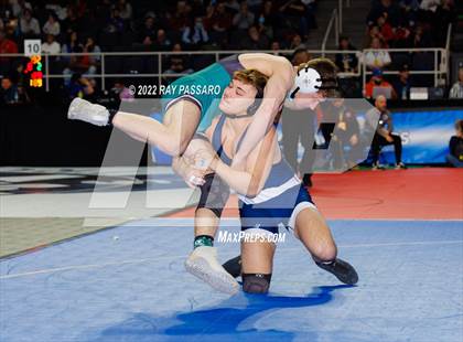 Thumbnail 2 in 2022 NYSPHSAA Wrestling Championships - Semi Finals photogallery.