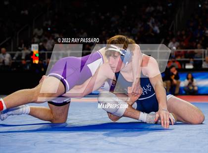 Thumbnail 2 in 2022 NYSPHSAA Wrestling Championships - Semi Finals photogallery.