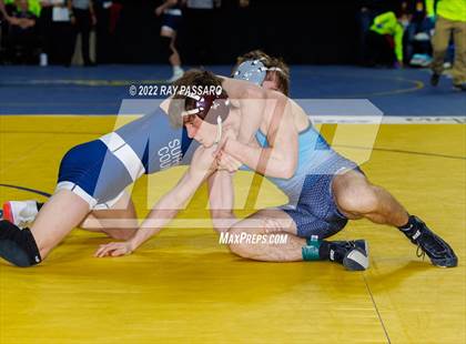 Thumbnail 2 in 2022 NYSPHSAA Wrestling Championships - Semi Finals photogallery.