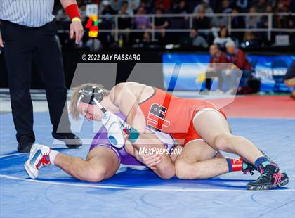 Thumbnail 2 in 2022 NYSPHSAA Wrestling Championships - Semi Finals photogallery.