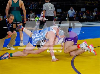 Thumbnail 1 in 2022 NYSPHSAA Wrestling Championships - Semi Finals photogallery.