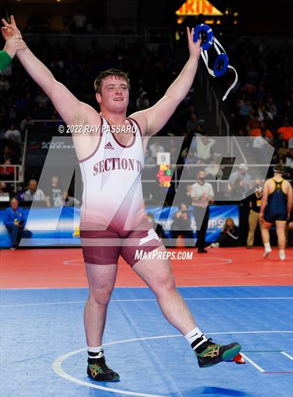 Thumbnail 1 in 2022 NYSPHSAA Wrestling Championships - Semi Finals photogallery.