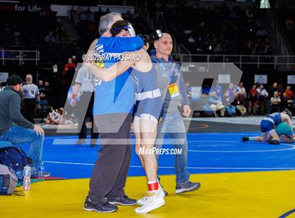 Thumbnail 1 in 2022 NYSPHSAA Wrestling Championships - Semi Finals photogallery.