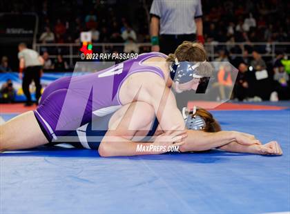 Thumbnail 1 in 2022 NYSPHSAA Wrestling Championships - Semi Finals photogallery.