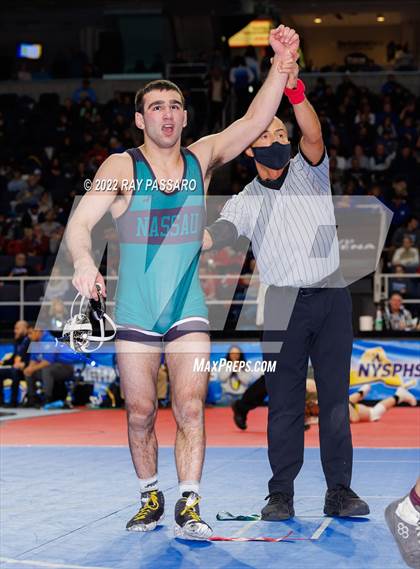 Thumbnail 2 in 2022 NYSPHSAA Wrestling Championships - Semi Finals photogallery.