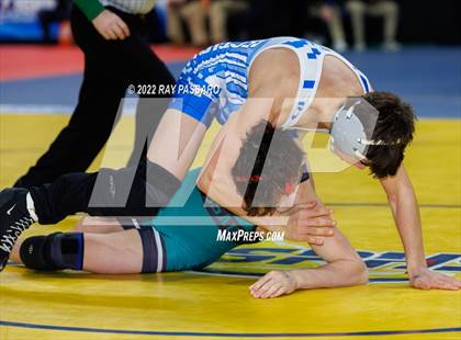 Thumbnail 2 in 2022 NYSPHSAA Wrestling Championships - Semi Finals photogallery.