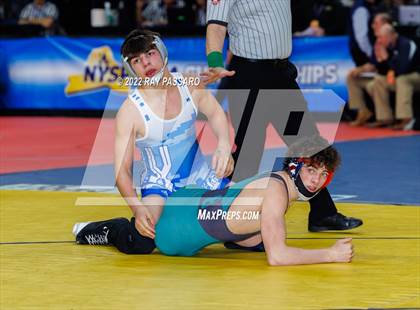 Thumbnail 2 in 2022 NYSPHSAA Wrestling Championships - Semi Finals photogallery.