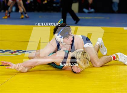 Thumbnail 2 in 2022 NYSPHSAA Wrestling Championships - Semi Finals photogallery.