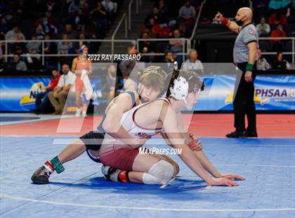 Thumbnail 2 in 2022 NYSPHSAA Wrestling Championships - Semi Finals photogallery.