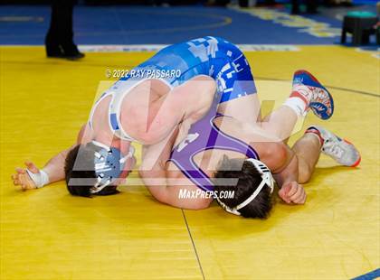 Thumbnail 1 in 2022 NYSPHSAA Wrestling Championships - Semi Finals photogallery.