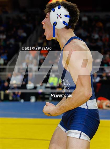 Thumbnail 1 in 2022 NYSPHSAA Wrestling Championships - Semi Finals photogallery.