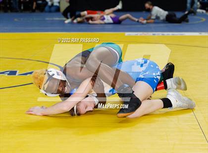 Thumbnail 2 in 2022 NYSPHSAA Wrestling Championships - Semi Finals photogallery.
