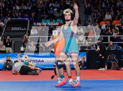 Thumbnail 1 in 2022 NYSPHSAA Wrestling Championships - Semi Finals photogallery.