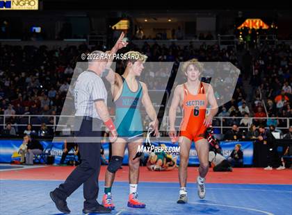 Thumbnail 1 in 2022 NYSPHSAA Wrestling Championships - Semi Finals photogallery.