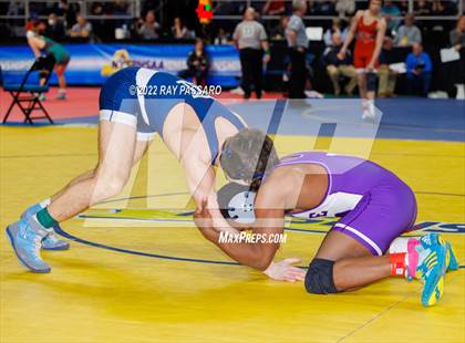 Thumbnail 1 in 2022 NYSPHSAA Wrestling Championships - Semi Finals photogallery.