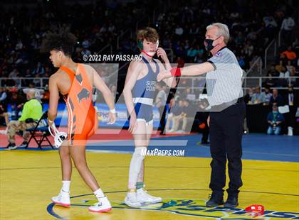Thumbnail 2 in 2022 NYSPHSAA Wrestling Championships - Semi Finals photogallery.