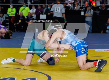 Thumbnail 1 in 2022 NYSPHSAA Wrestling Championships - Semi Finals photogallery.