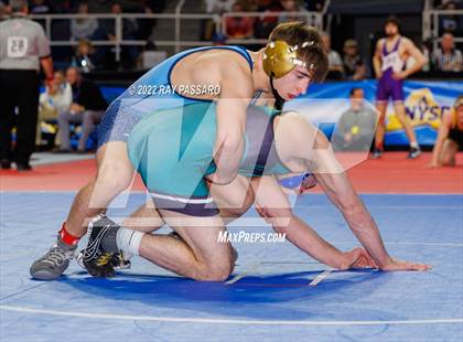Thumbnail 1 in 2022 NYSPHSAA Wrestling Championships - Semi Finals photogallery.