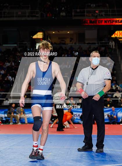 Thumbnail 3 in 2022 NYSPHSAA Wrestling Championships - Semi Finals photogallery.