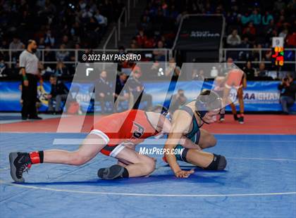 Thumbnail 2 in 2022 NYSPHSAA Wrestling Championships - Semi Finals photogallery.