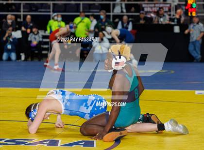 Thumbnail 1 in 2022 NYSPHSAA Wrestling Championships - Semi Finals photogallery.