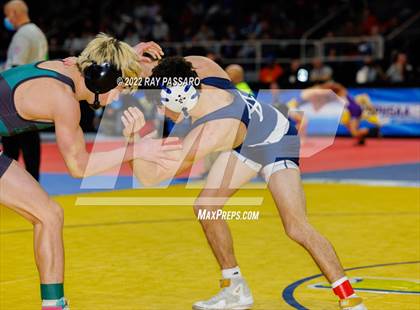 Thumbnail 1 in 2022 NYSPHSAA Wrestling Championships - Semi Finals photogallery.
