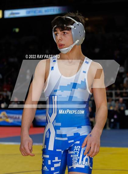 Thumbnail 1 in 2022 NYSPHSAA Wrestling Championships - Semi Finals photogallery.