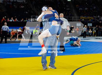 Thumbnail 2 in 2022 NYSPHSAA Wrestling Championships - Semi Finals photogallery.