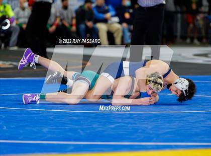 Thumbnail 2 in 2022 NYSPHSAA Wrestling Championships - Semi Finals photogallery.