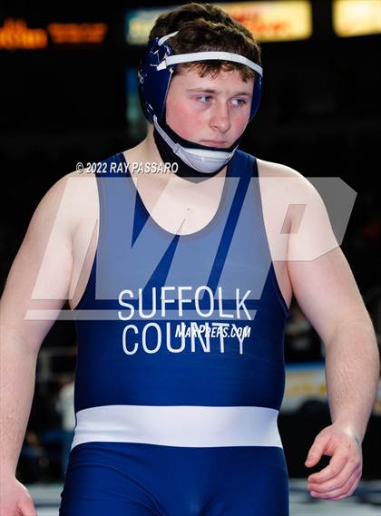 Thumbnail 2 in 2022 NYSPHSAA Wrestling Championships - Semi Finals photogallery.