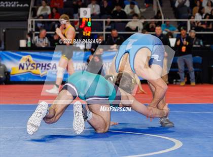 Thumbnail 2 in 2022 NYSPHSAA Wrestling Championships - Semi Finals photogallery.