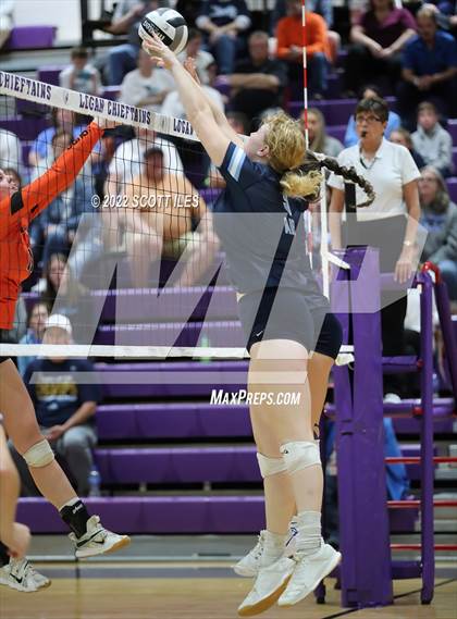 Thumbnail 3 in Wheelersburg vs. Adena (OHSAA D3 Regional) photogallery.