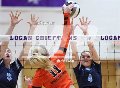 Thumbnail 3 in Wheelersburg vs. Adena (OHSAA D3 Regional) photogallery.