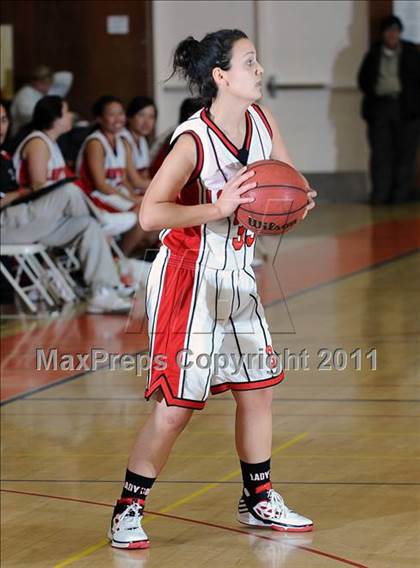 Thumbnail 3 in Verdugo Hills vs. Holy Martyrs Armenian (Poly Tournament) photogallery.