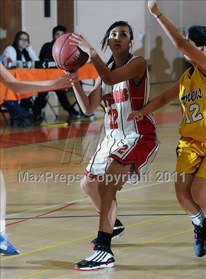 Thumbnail 1 in Verdugo Hills vs. Holy Martyrs Armenian (Poly Tournament) photogallery.