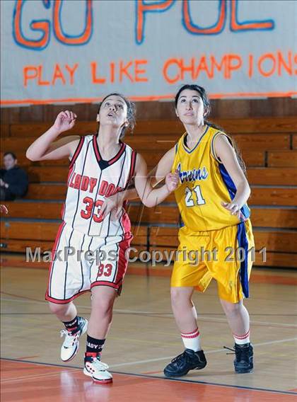 Thumbnail 3 in Verdugo Hills vs. Holy Martyrs Armenian (Poly Tournament) photogallery.
